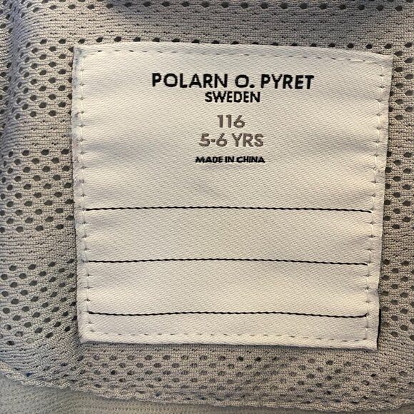Polarn O. Pyret blue fleece size 5-6 - Picture 6 of 6